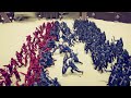 (200vs200) RANGED units vs MELEE units - Totally Accurate Battle Simulator TABS
