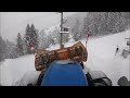 ❄Winterdienst❄ Wir müssen einen Baum fällen! #winter #snowplow #safety #snow #viral