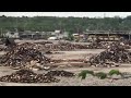 GM Janesville Demolition Scrap Piles