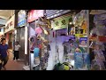 Hong Kong's land of pet shops: Mong Kok Goldfish Market | Walking tour 4K 60FPS