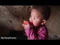 Living in a cave in the coldest winter of Afghanistan | Live 2000 years ago