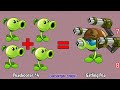 Every PEASHOOTER Fusion & Evolution vs Real PEA - Who Will Win? - PvZ 2 Discovery