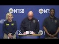 NTSB Media Briefing 2 - Francis Scott Key Bridge struck by Cargo Ship Dali