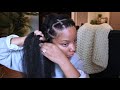 🔥Easy CROCHET KNOTLESS BOX BRAIDS 🚫NO RUBBERBANDS | ANYONE can do!