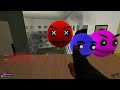 👾 LIMINAL HOTEL TAFFY TAILS FAMILY POU INSIDE OUT 2 LOBOTOMY DASH ROBLOX SPARTAN KICKING in Gmod !