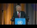 Watch: UN Secretary General António Guterres speech on climate action