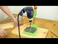 Drill Press Stand Unboxing and test MINIQ