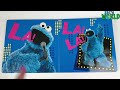 Cookie Monster Sesame Street board book read aloud | Books for preschool | learn to read | English