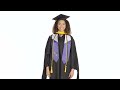 How to Wear Your AMU Regalia - Graduate