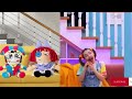 Pomni & Ragatha react to funny videos about The Amazing Digital Circus|| Poppyplaytime - Best TikTok