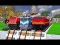 踏切アニメ あぶない電車  5 TRAIN 🚦 Fumikiri 3D Railroad Crossing Animation #train