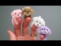 😍CUTE BABIES😍 Mini dog toys made of pipe cleaner