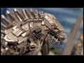 Earth Godzilla vs Ultima Godzilla | Stop Motion Battle |
