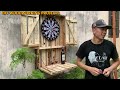 How To Make A Darts Cabinet Out Of Old Wooden Pallets // DIY Project For Everyone!