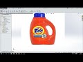 SolidWokrs Tutorial #1 : Tide Bottle