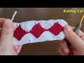 Super Easy!.. 😲 Tunisian Knitting Pattern Baby Blanket - Tunus ve Tığ işi Gösterişli Örgü Modeli..