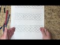 How to Draw a Basic Celtic Knot Braid Tutorial