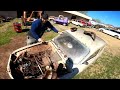 THIS IS BAD! Attempting To Start Locked Up V4 Engine Covered In Rats Nest | 1968 SAAB 96 | RESTORED