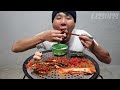 Put rice in ice water and eat Silbi kimchi MUKBANG EATING SHOW Korean food