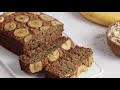 Healthy 5 Ingredient Flourless Banana Bread