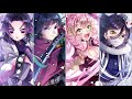 Nightcore ~ Dusk Till Dawn ✗ Faded ✗ Airplanes & More!! [Switching Vocals/Mashup][Demon Slayer]