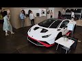 2022 Ad Personam Lamborghini HURACAN STO Delivery White with Red and Black accents