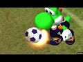 Super Mario Strikers - Yoshi/Toad Vs. Waluigi/Birdo