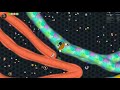 Wormateio gameplay Small skilled worm vs giants epic gameplay