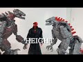 Mecha Godzilla vs Godzilla vs Kong vs king Ghidorah parts 1,2,3 all together