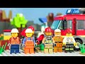 Fire Truck Stop Motion Film for Kids