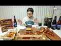 Crunchy Fried Chicken with Cold Beer! Plus Different Side Dishes! Heebab Fried Chicken+Beer Mukbang