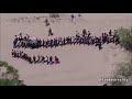 Drone footage of mexican immigrants invading our borders.