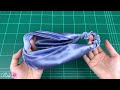 Satin Headband. How to make Satin fabric Headband . DIY Headband.