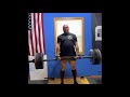 Axle deadlift training and being a dork.