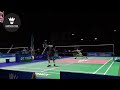 Best 4K Nice Angle match from Christo Popov and Prannoy H.S. in Swiss Open!