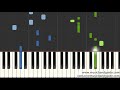 張紫豪 - 可不可以 - Piano Tutorial 鋼琴教學 [HQ] Synthesia