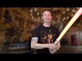Star Wars Galaxy's Edge Darth Sidious Rechargeable Lightsaber!
