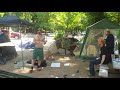 Portland protestor camp