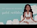 There's No Need To Worry  (Guided Meditation)