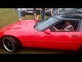 Chevrolet Corvette burnout