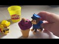 Let’s get Creative with Play Doh.  Make Ice Cream Sundaes, Popsicles, Paw Patrol treats..