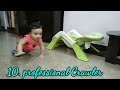 Stages of Crawling and different techniques (Miggibaby learns to crawl)