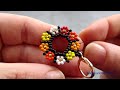 KOLAY VE ŞIK ÇİÇEKLİ KÜPE YAPIMI / EASY AND STYLISH FLORAL EARRINGS MAKING