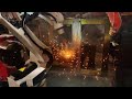 Multipass weld seam of JHY welding robot .
