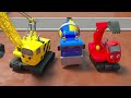 🚧 Sandpit Construction - Everyone Can Help 🚜 | Digley and Dazey | Kids Construction Truck Cartoons