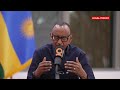 Uko Oswakim na Aissa Cyiza bitwaye mu kiganiro bagiranye na Perezida Kagame