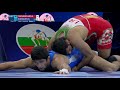 H. YAZDANICHARA (IRI) v. D. KURUGLIEV (RUS) | FS 86kg | 2018 World Championships | BRONZE