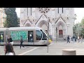 Notre Dame Nice France Tram
