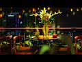 Autumn Night Coffee Shop Ambience 4k ☕ Piano Jazz Music for Relaxing, Studying and Working