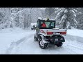 Mega Snowfall - Snowplowing with 2022 Bobcat Toolcat UW56